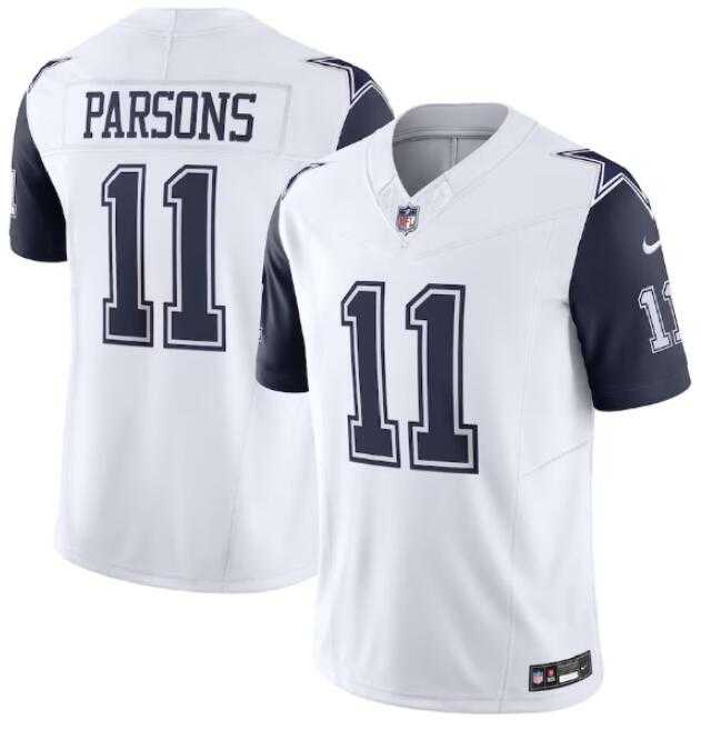 Men & Women & Youth Dallas Cowboys #11 Micah Parsons White 2023 F.U.S.E. Vapor Limited Stitched Football Jersey,We sell and wholesale Men & Women & Youth Dallas Cowboys #11 Micah Parsons White 2023 F.U.S.E. Vapor Limited Stitched Football Jersey on line form chian!